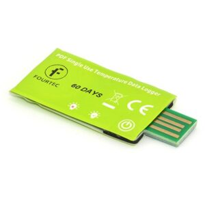 Data Logger SingleRide Single-trip para Control de Temperatura