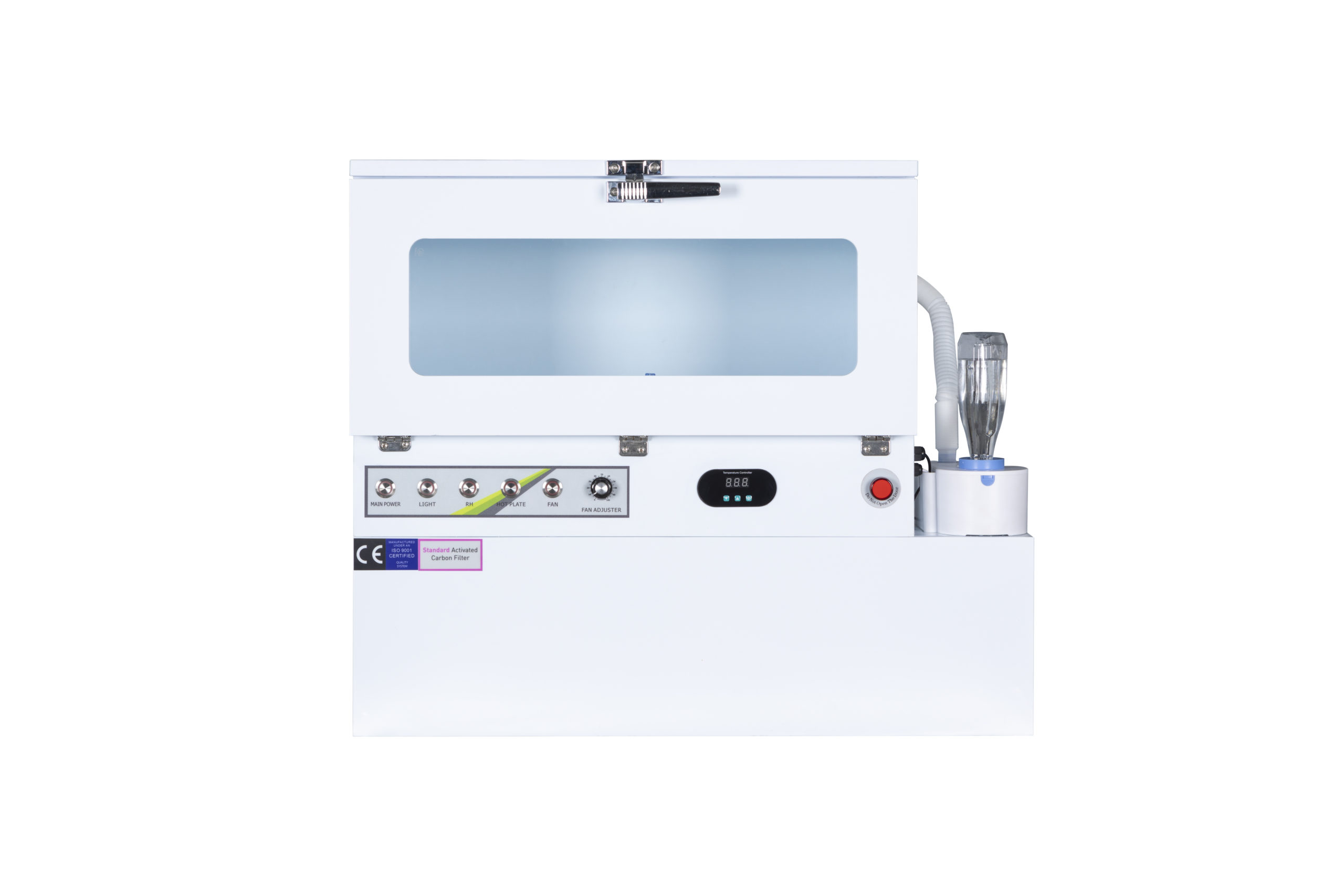 CÁMARA DE AHUMADO DE CIANOACRILATO DE POLIPROPILENO ECOLINE