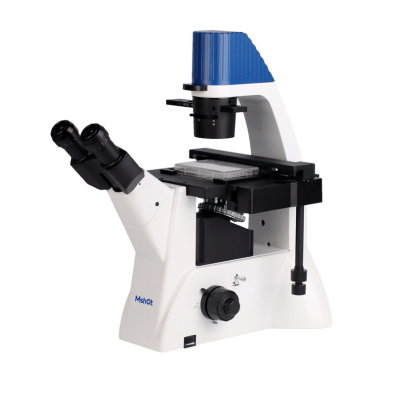 Microscopio biológico invertido con contraste de fases Marca M-Shot Modelo MI52-N
